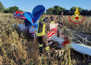 Il velivolo era decollato da una aviosuperficie vicino Perugia