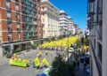 150 trattori con centinaia di addetti