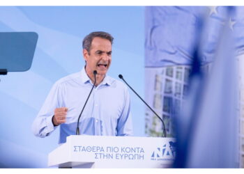 Mitsotakis ha votato a nord di Atene