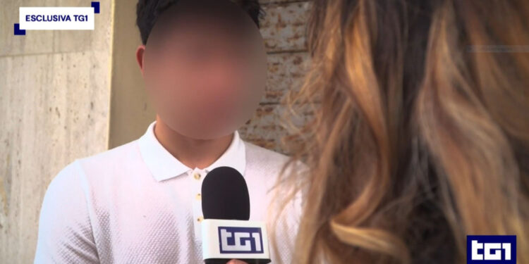 Il giovane al Tg1: 'io e la mia famiglia abbiamo pianto per lui'