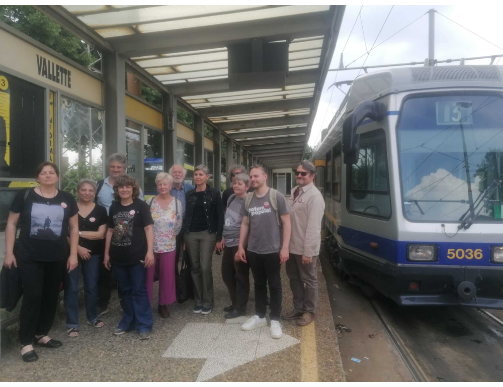 Frediani, in tram attraverso Torino ‘per denunciare differenze’
