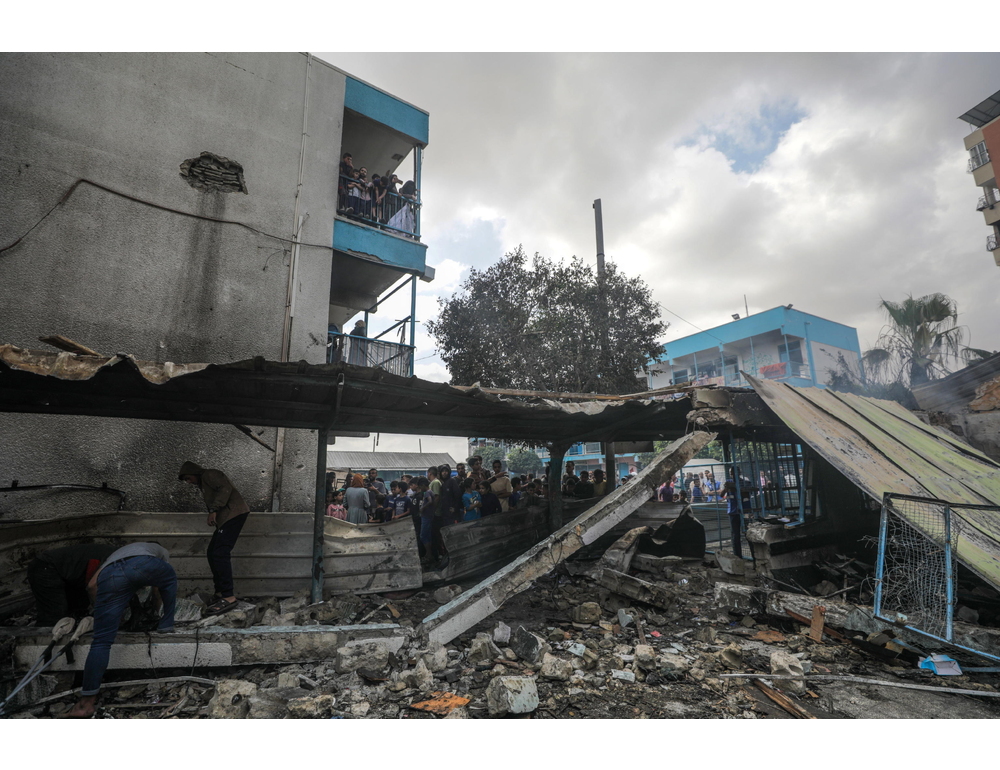 Idf, ‘colpito un sito di Hamas in una scuola dell’Unrwa’