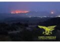 Fronte del fuoco ha ripreso vigore all'alba