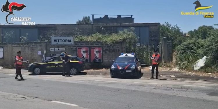 Operazione di Carabinieri di Ragusa e Guardia finanza di Catania