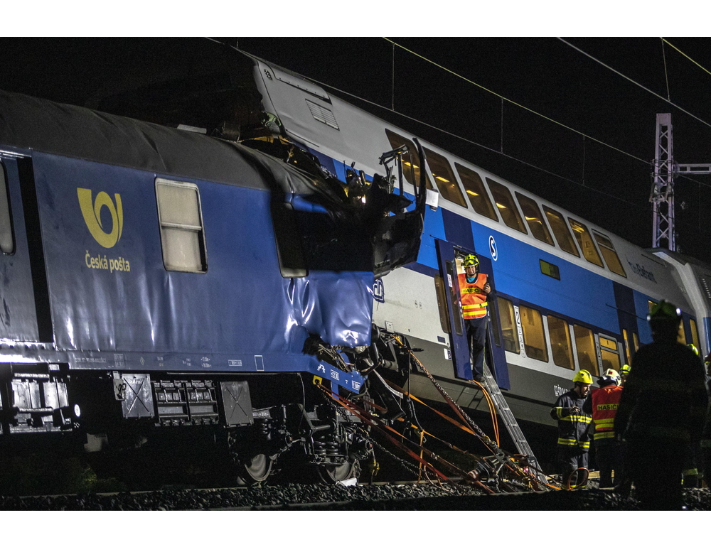Incidente ferroviario in Rep. Ceca, 4 morti