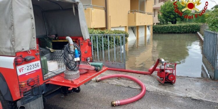 A Trieste forti acquazzoni ininterrottamente da ieri sera