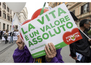 Domani in piazza a Roma. Gandolfini