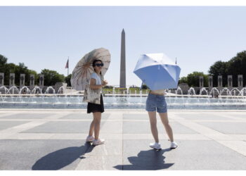 A Washington negozi chiusi e temperature sopra i 35 gradi