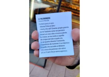A Bari iniziativa contro l'astensionismo con 'Nummeri'