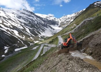 Sgombero della neve più difficile rispetto agli anni precedenti
