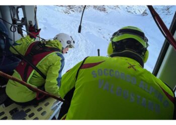 L'allarme dato dai compagni di scalata