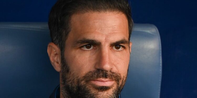 Cesc Fabregas, tecnico degli azzurri (foto Roberto Colombo)