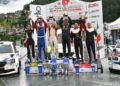 Il podio finale della gara (immagini studio Alquati)