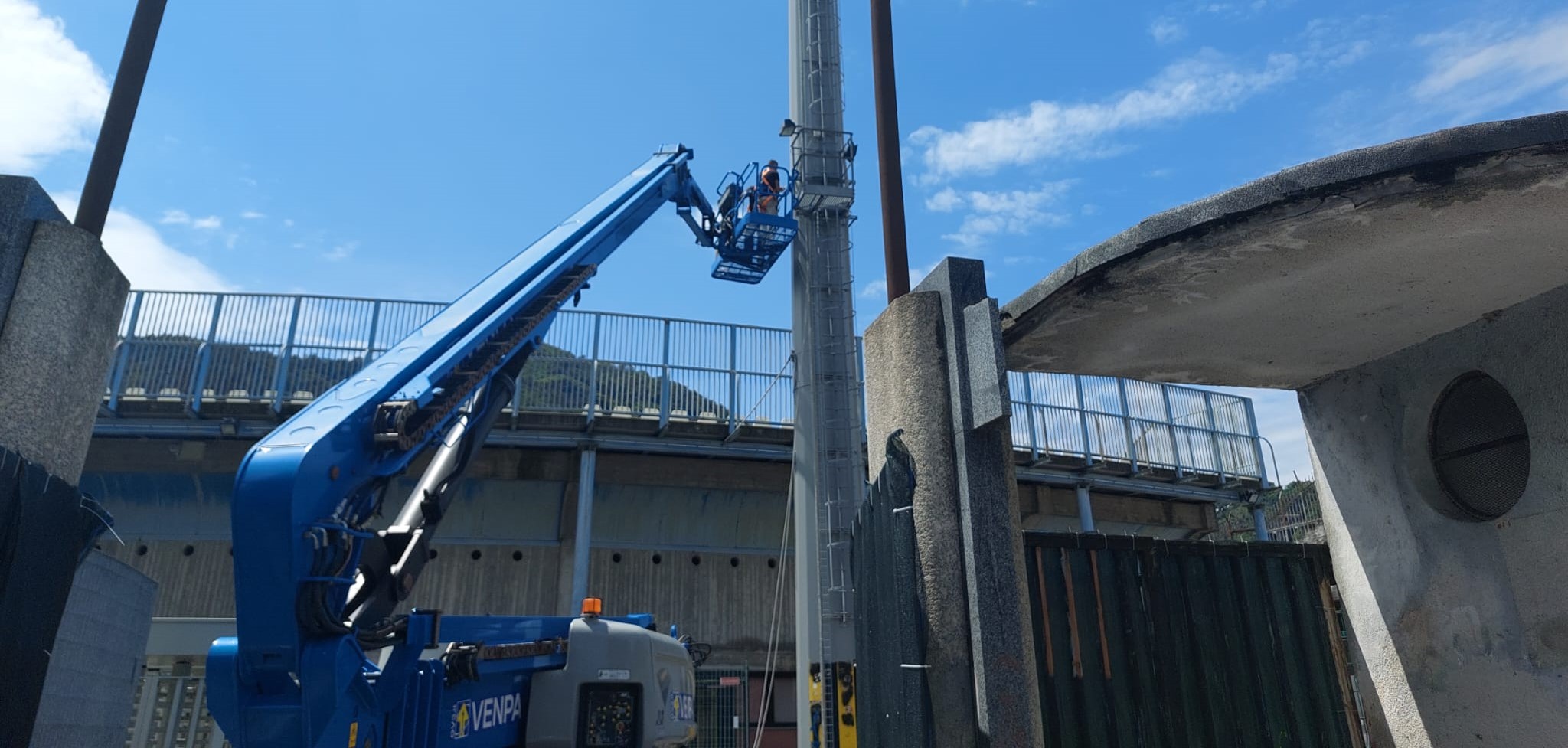 Stadio, adeguamento del settore distinti: partiti i lavori