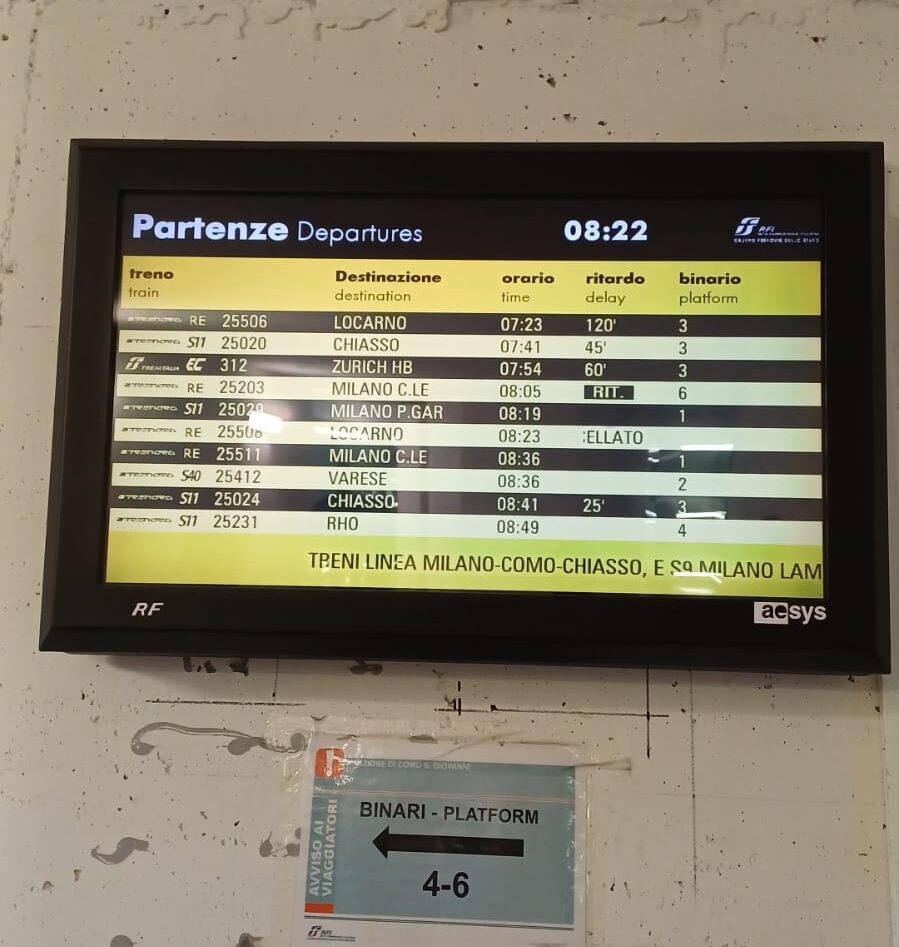 Trasporti, guasto a un treno tra Monza e Desio. In tilt la circolazione sulla linea Chiasso-Como-Milano