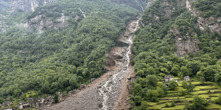 frana vallemaggia