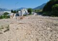 A Mattarello fango e detriti su strada e zona produttiva
