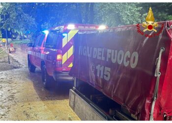 Vigili fuoco devono comunque ancora effettuare alcuni interventi