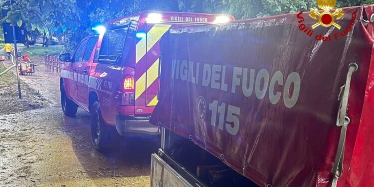 Vigili fuoco devono comunque ancora effettuare alcuni interventi