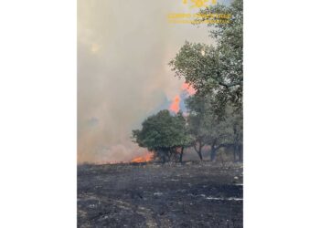 Tre fronti di fuoco dal pomeriggio di ieri