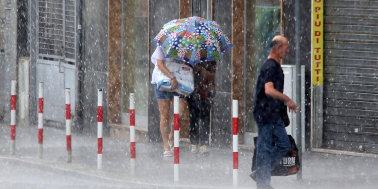 Il maltempo porta un calo delle temperature