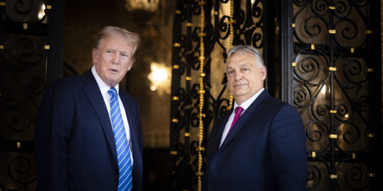 Il tycoon riposta il messaggio di Orban su X dopo l'incontro