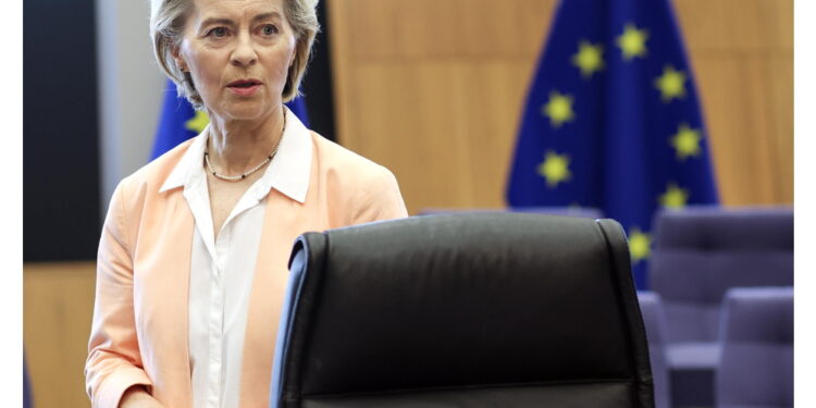 L'incontro con i vertici del gruppo nel pomeriggio a Bruxelles