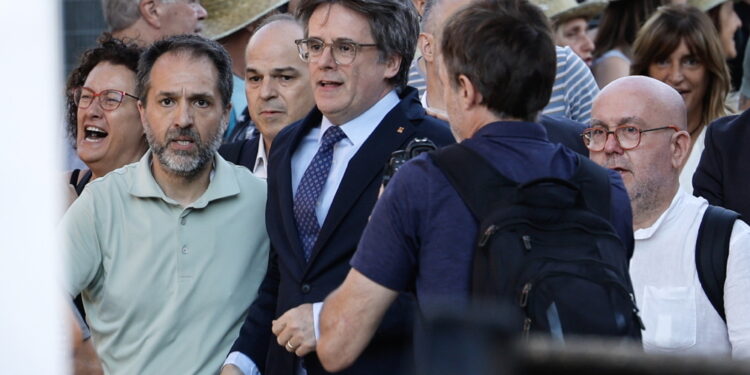 Il leader secessionista ricercato in tutta la Catalogna