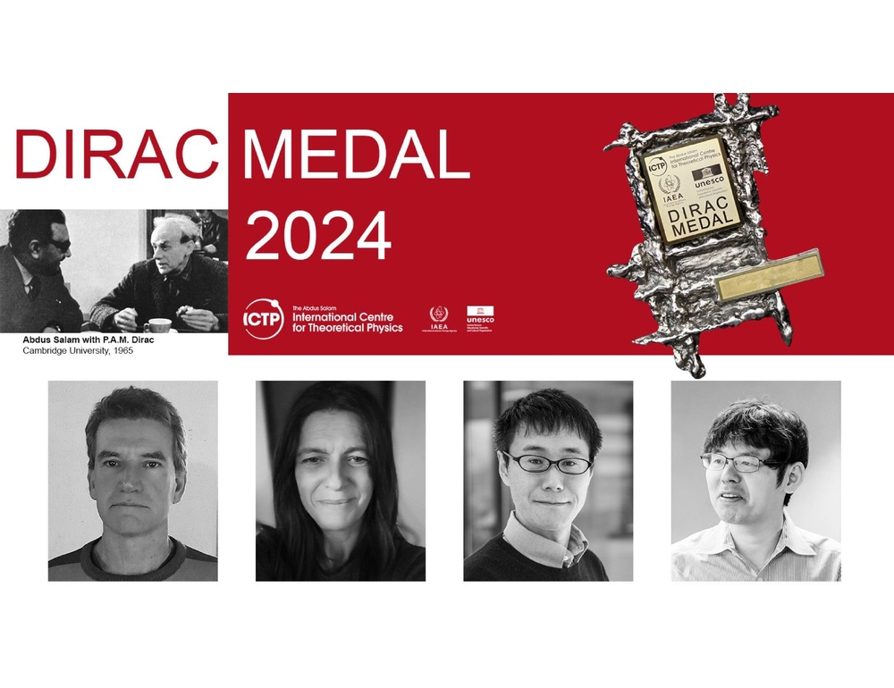 Medaglia Dirac 2024, premiato scienziati di tre continenti