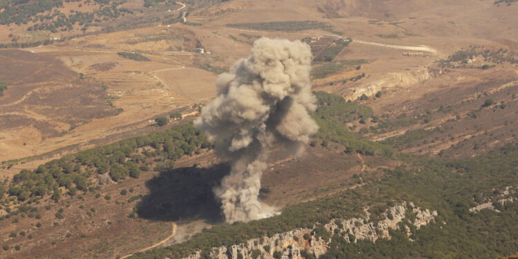 Esercito Israele: 'Colpiti 1.500 obiettivi di Hezbollah'