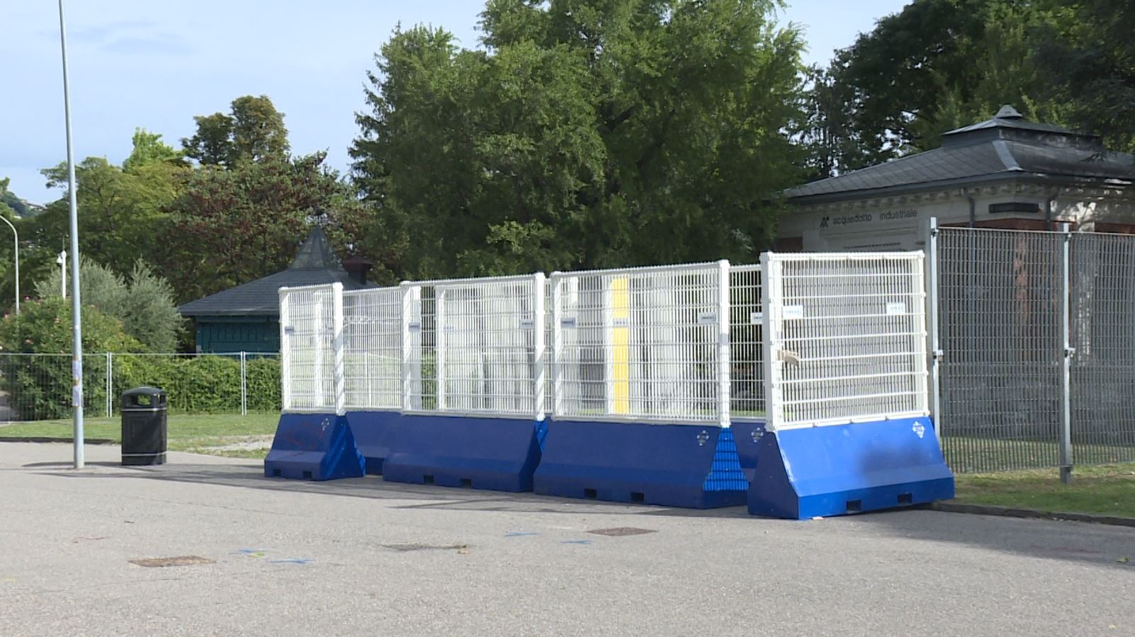 Cantiere dei giardini a lago di Como, cambia il progetto. L’area stadio si allarga e si “mangia” la zona fitness