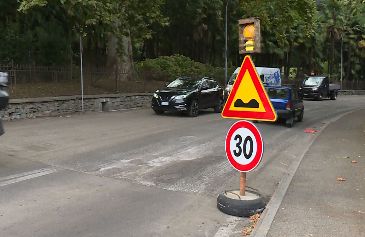 Asfaltatura in via per Cernobbio, rischio caos fino al 28 settembre