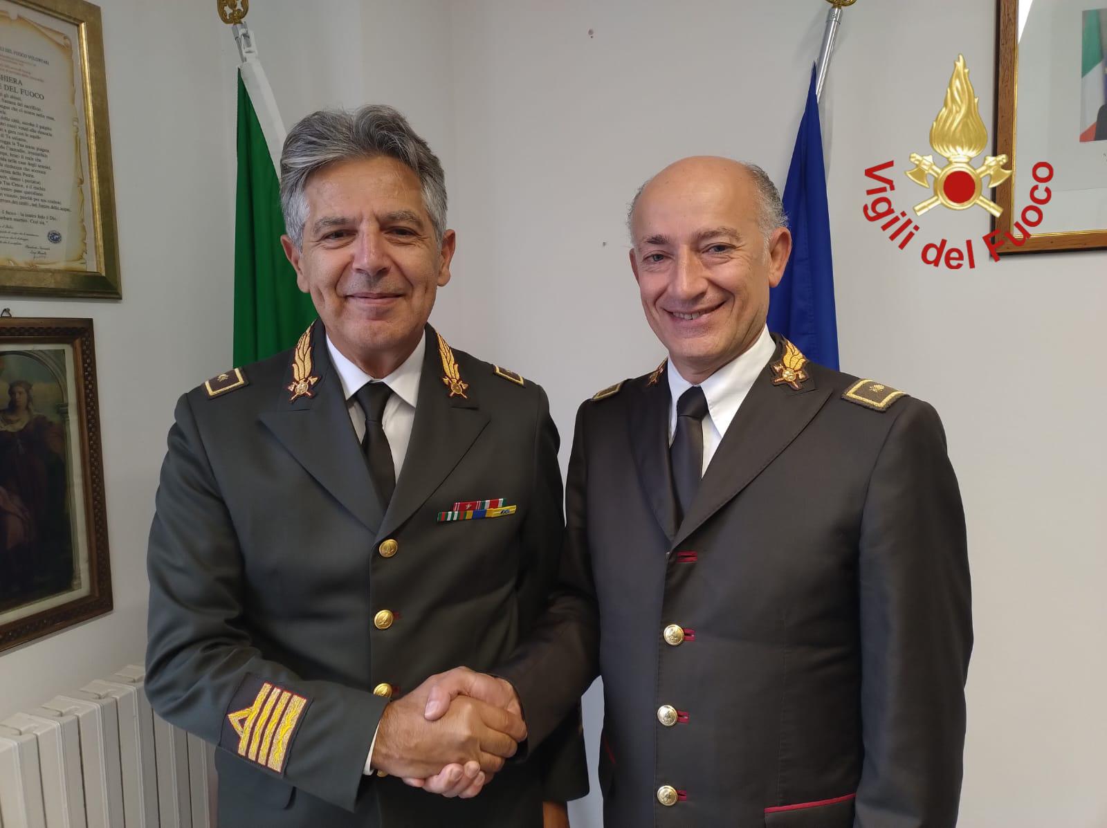 Vigili del Fuoco di Como, da oggi in servizio il nuovo comandante Antonio Pugliano