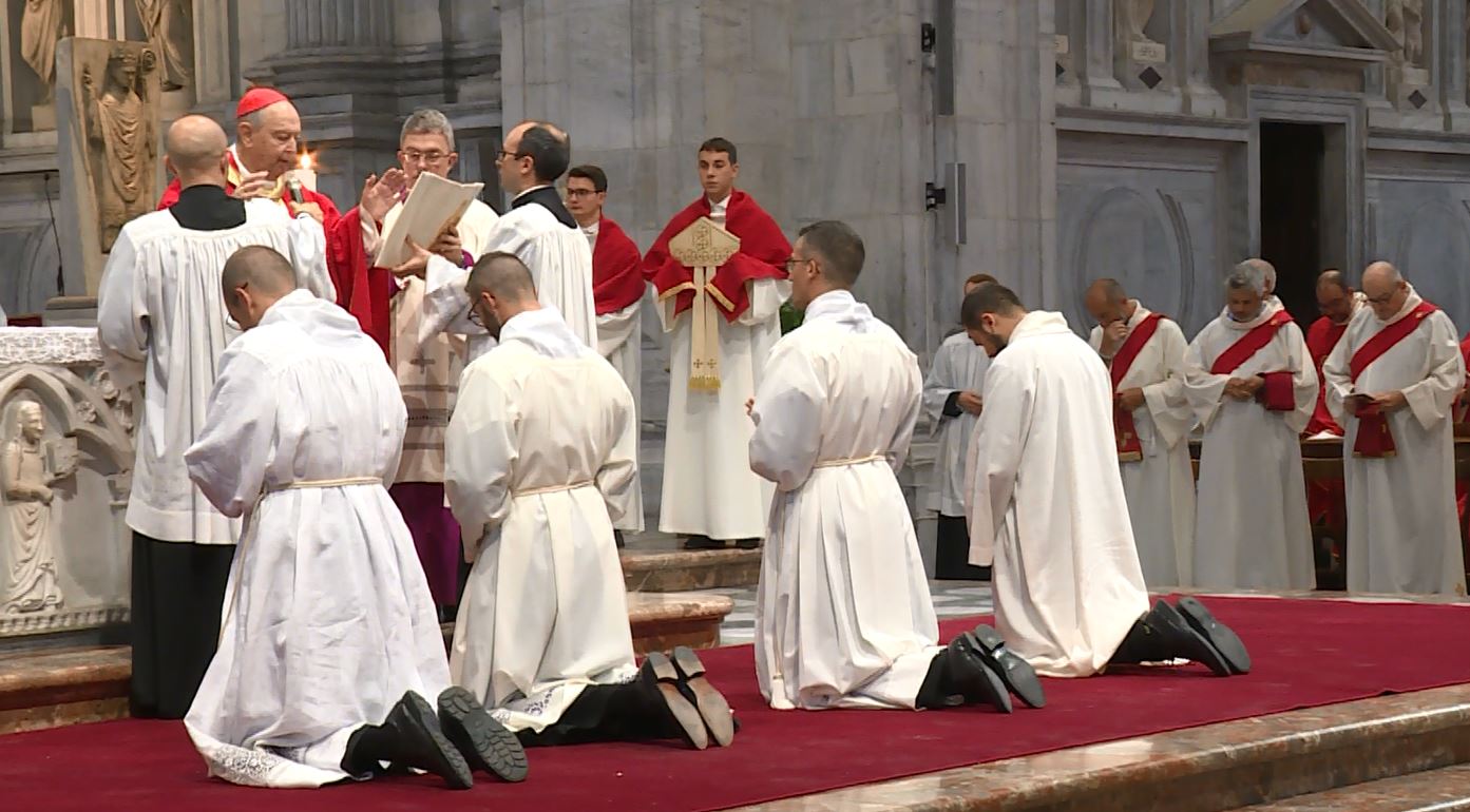 Diocesi di Como, oggi in Duomo ordinati quattro nuovi diaconi