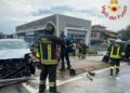 incidente furgone auto