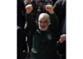 Salami al funerale di un generale iraniano ucciso con Nasrallah