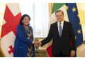 Presidente georgiana in vista delle elezioni del 26 ottobre