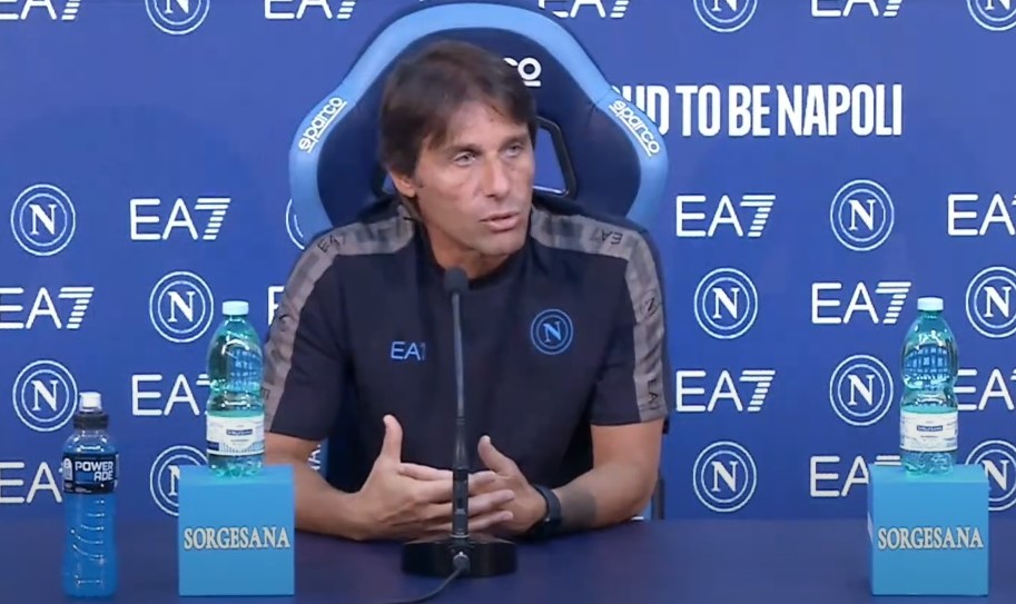 Domani Napoli-Como, Conte parla dei lariani: “Rivelazione del campionato”