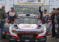 Corrado Fontana e Nicola Arena sul podio del Rally Aci Como Villa d'Este 2024