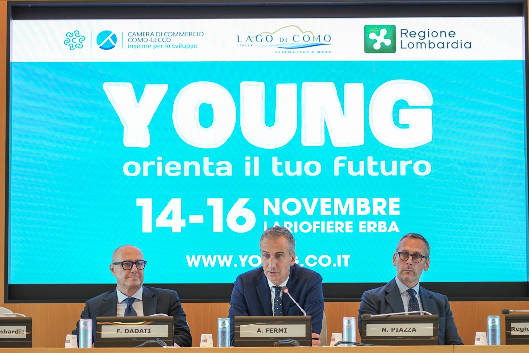 “Young, orienta il tuo futuro”, 14-16 novembre a Lariofiere. L’obiettivo: “Un Salone sempre più di respiro regionale”