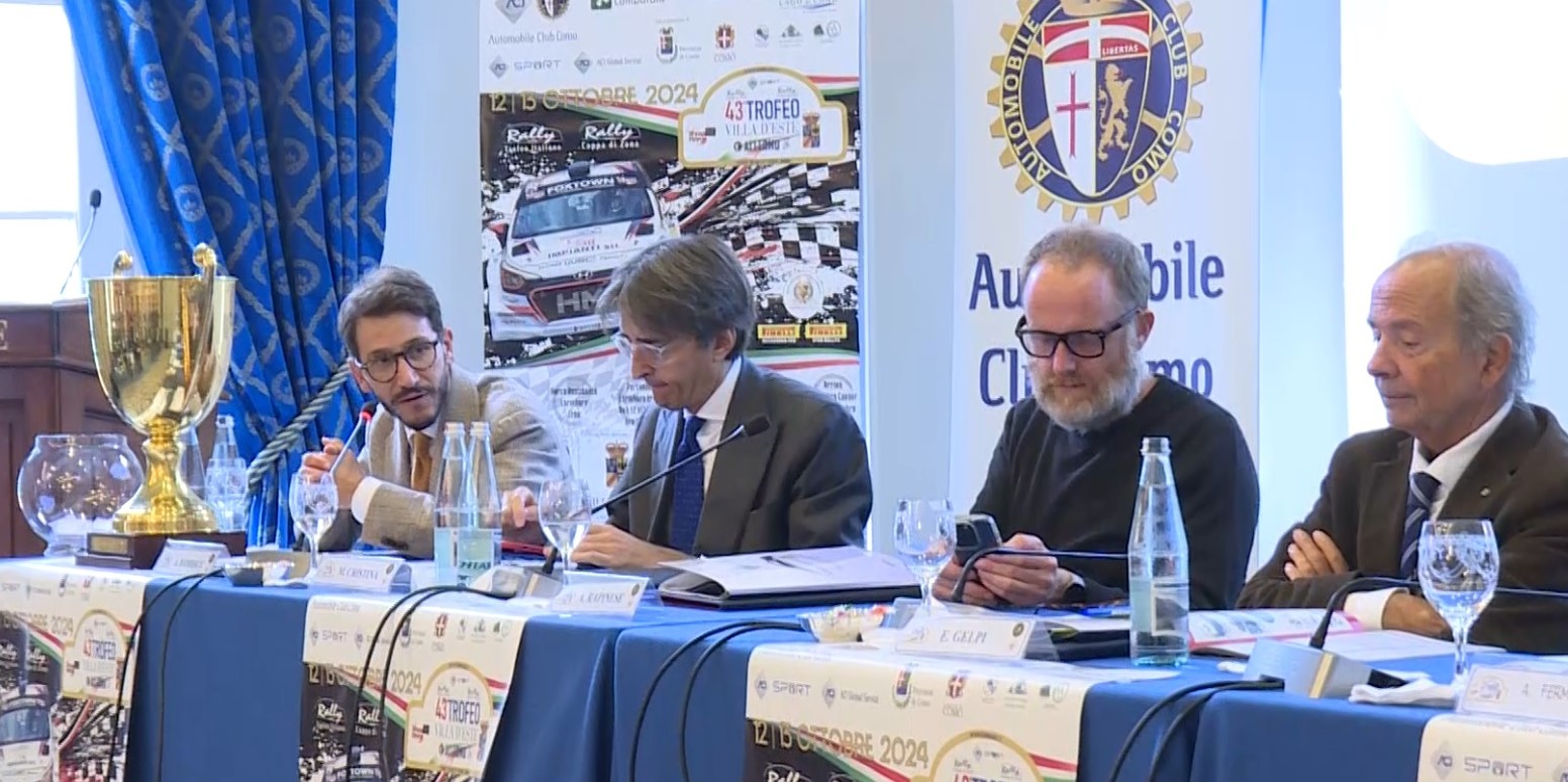 Il Rally Aci Como-Villa d’Este scalda i motori, presentata l’edizione 2024