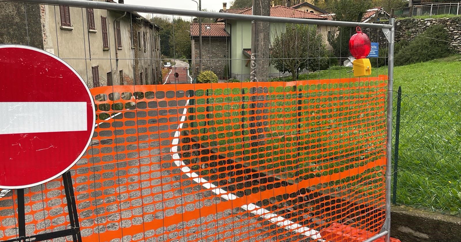 Sicurezza a rischio, via Navedano chiusa ad auto e pedoni