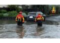 A Misterbianco soccorse due donne bloccate dall'acqua in auto
