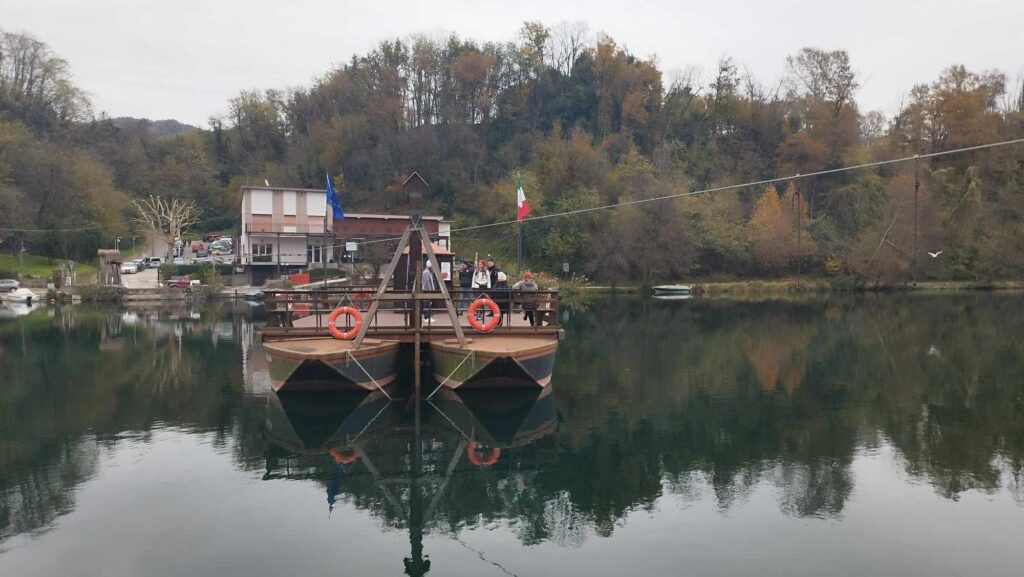Il Traghetto di Leonardo da Vinci a Imbersago (Lecco)