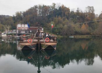 Il Traghetto di Leonardo da Vinci a Imbersago (Lecco)