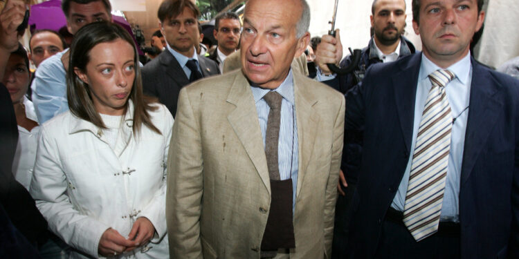 L'ex leader di rifondazione parla alla festa di Atreju
