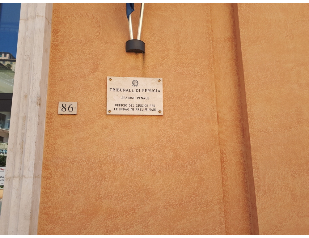 Difesa Laudati al gip, Perugia non competente per dossier