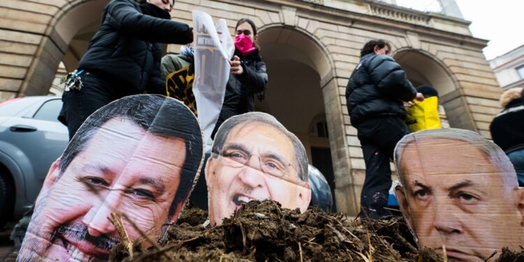 'Anteprima' del corteo