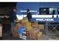 Il materiale pirotecnico scoperto in un esercizio commerciale