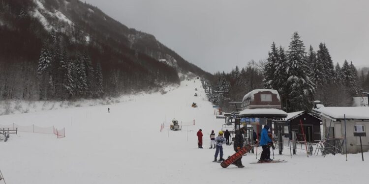 Nevicate hanno permesso di accumulare sulle piste fino a 35 cm